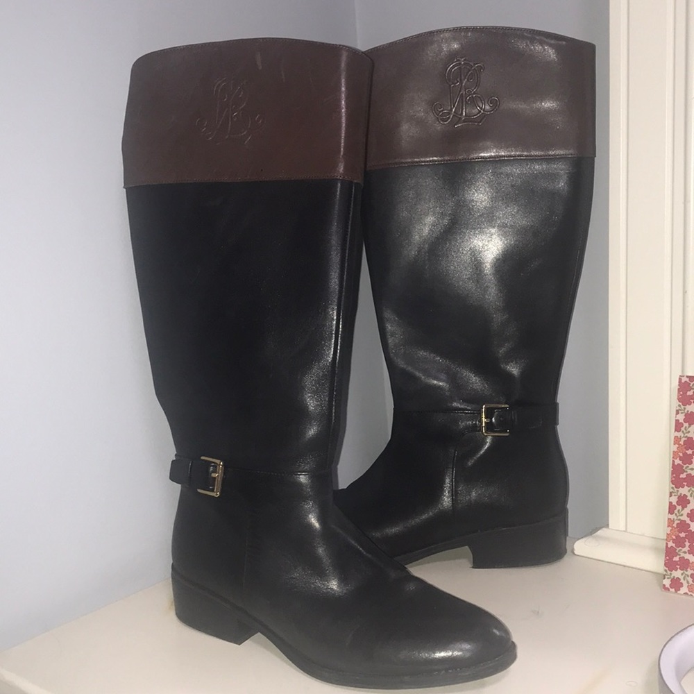 Ralph Lauren riding boots